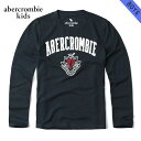 AoNLbY TVc T {[CY q Ki AbercrombieKids TVc long-sleeve logo graphic tee 223-616-0033-023 D00S20