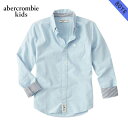 アバクロキッズ シャツ ボーイズ 子供服 正規品 AbercrombieKids 長袖シャツ long sleeve poplin shirt 225-680-...