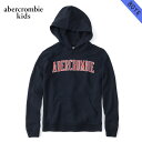 アバクロキッズ パーカー ボーイズ 子供服 正規品 AbercrombieKids プルオーバーパーカー ロゴ embroidered logo hoodie 222-8401-0248-023