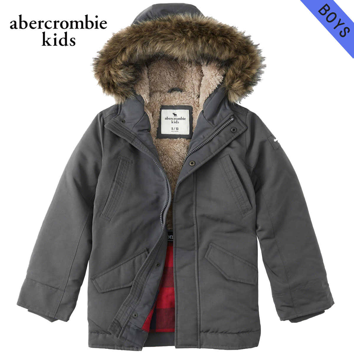 アバクロキッズ アウター ボーイズ 子供服 正規品 AbercrombieKids ジャケット パーカージャケット the a&f ultimate parka 232-716-0225-011