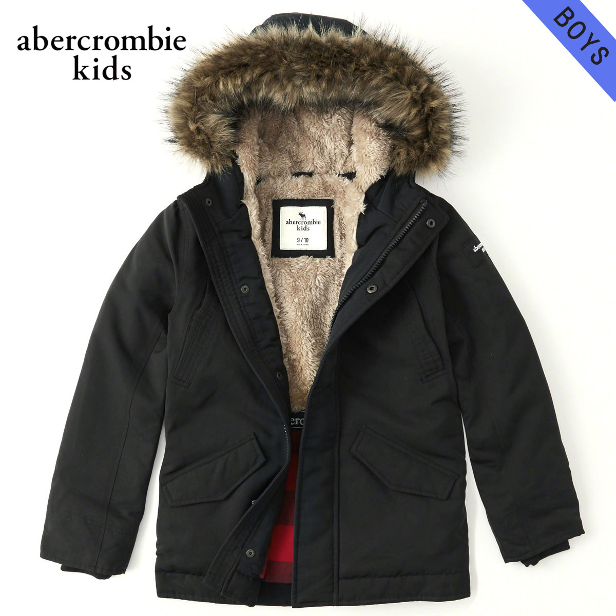 アバクロキッズ アウター ボーイズ 子供服 正規品 AbercrombieKids ジャケット パーカージャケット the a&f ultimate parka 232-716-0225-091 父の日 プレゼント ラッピング