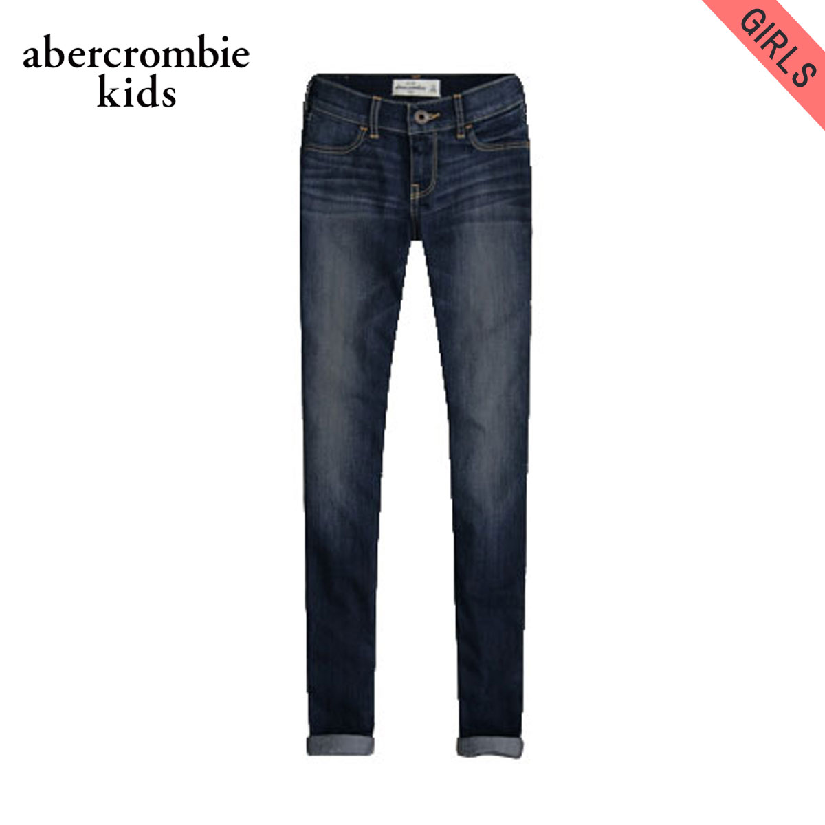 50%OFFセール  アバクロキッズ ジーンズ ガールズ 子供服 正規品 AbercrombieKids ジーパン a&f jeggings Medium Wash MEDIUM D20S30 父の日 プレゼント ラッピング