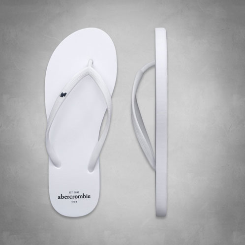 アバクロキッズ サンダル ガールズ 子供服 正規品 AbercrombieKids classic a&f flip flops 254-213-0213-001 D20S30