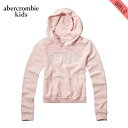 アバクロキッズ パーカー ガールズ 子供服 正規品 AbercrombieKids shine lace logo hoodie 252-76