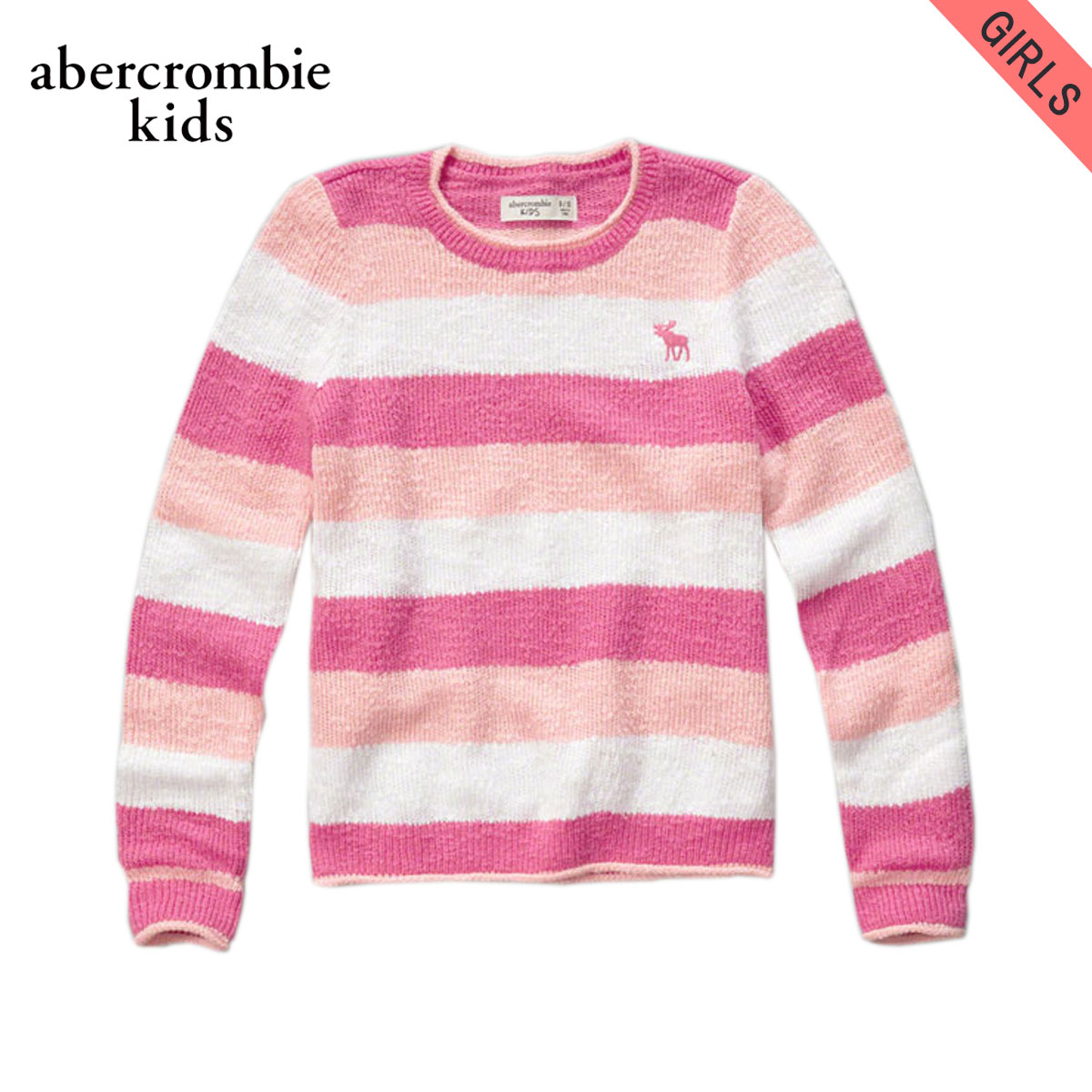 アバクロキッズ セーター ガールズ 子供服 正規品 AbercrombieKids lightweight knit sweater 250-755-0325-069 D00S20 父の日 プレゼント ラッピング