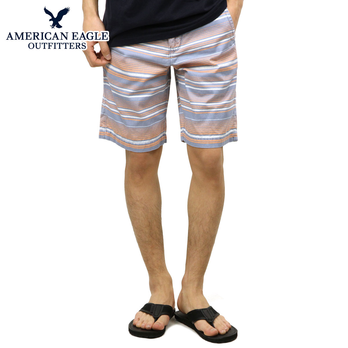 アメリカンイーグル ショートパンツ メンズ 正規品 AMERICAN EAGLE ボトムス AE PREP FIT PATTERNED SHORT 11 父の日 プレゼント ラッピング