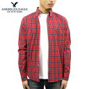 アメリカン・イーグル・アウトフィッターズ アメリカンイーグル シャツ メンズ 正規品 AMERICAN EAGLE 長袖シャツ BUTTON DOWN SHIRT 0513-8692 D20S30