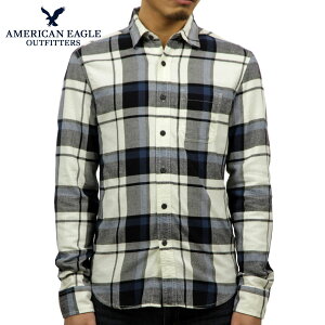 アメリカンイーグル シャツ メンズ 正規品 AMERICAN EAGLE 長袖シャツ ネルシャツ AEO Plaid Flannel Shirt 0513-8895 D20S30