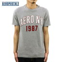 楽天ブランド品セレクトショップ MIXONエアロポステール AEROPOSTALE 正規品 メンズ 半袖Tシャツ Aero NY 1987 Logo Graphic T 6005-6401 D20S30