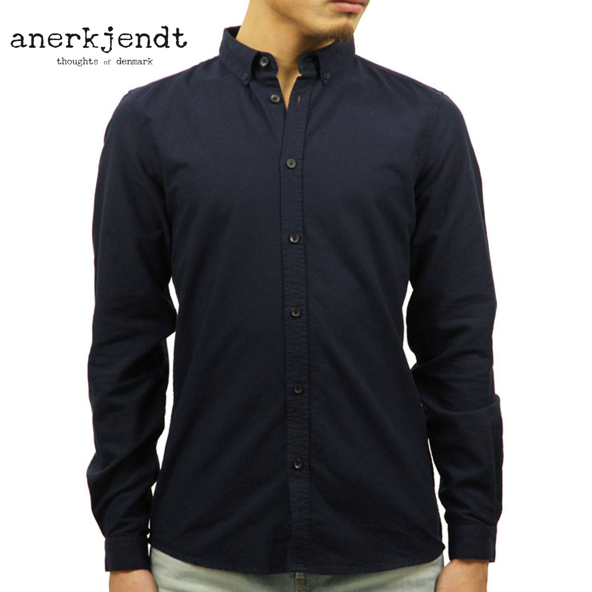 20%OFFݥ󥻡 Ѵ 5/9 20:005/16 1:59 ʥå ANERKJENDT   Ĺµ KAZZ BUTTONDOWN SHIRT TOTAL ECLIPSE 9217034 B