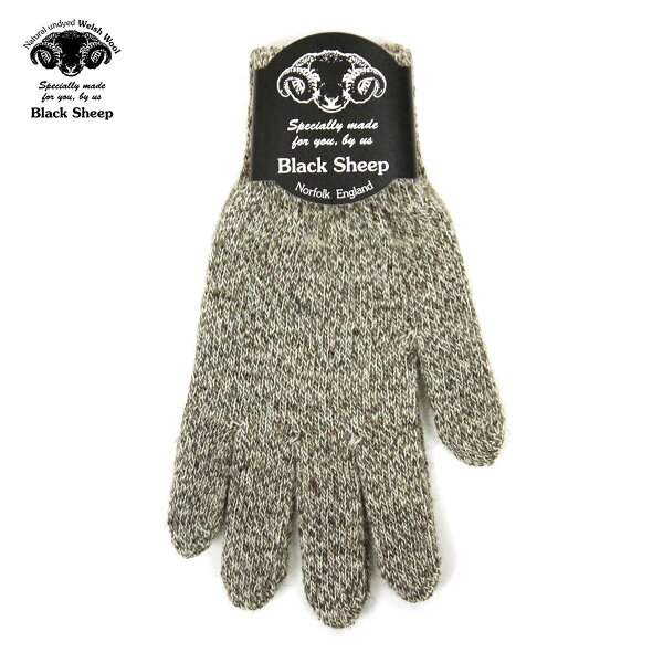 ブランド品セレクトショップ MIXONのブラックシープ BLACK SHEEP メンズ 手袋 BLACK SHEEP M KNIT GLOVE GL07B TWIST GREY|詳細画像