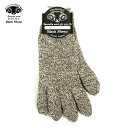 ブラックシープ BLACK SHEEP メンズ 手袋 BLACK SHEEP HANDMADE 5FINGER KNIT GLOVE SM07B TWIST GREY