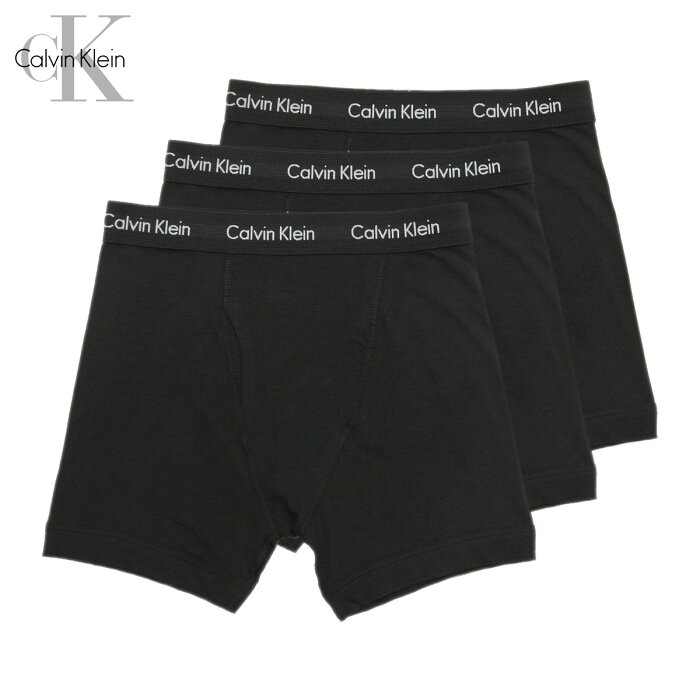 カルバンクライン ボクサーブリーフ メンズ 正規品 Calvin Klein アンダーウェア ボクサーブリーフ 下着 3枚セット 3PACK BOXER BRIEFS