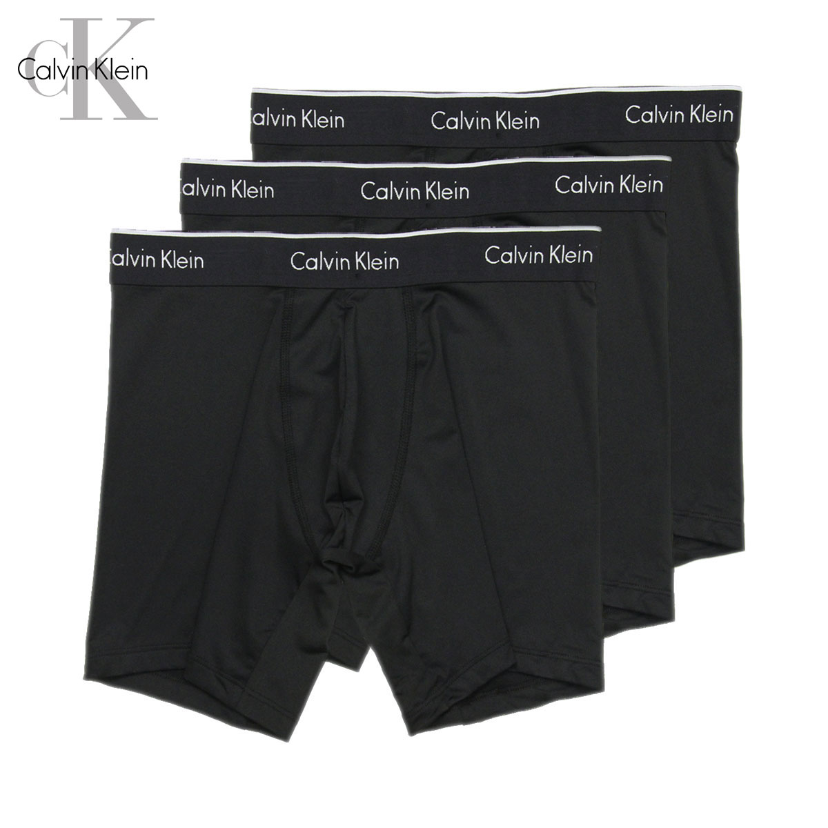 カルバン・クライン カルバンクライン ボクサーブリーフ メンズ 正規品 Calvin Klein アンダーウェア ボクサーブリーフ 下着 3枚セット マクロファイバー 3PACK MICROFIBER BOXER BRIEFS