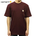 J[n[g CARHARTT Ki Y |PbgTVc WORKWEAR POCKET SHORT-SLEEVE T-SHIRT K87 PRT PORT