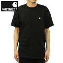 J[n[g TVc Y K̔X CARHARTT WIP TVc STVc SHORT SLEEVE CHASE T-SHIRT BLACK/GOLD I026391 00FXX