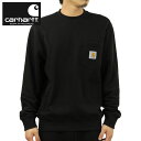 J[n[g g[i[ Y K̔X CARHARTT WIP n |PbgXEFbg |CgS POCKET SWEATSHIRT BLACK I027681 89XX