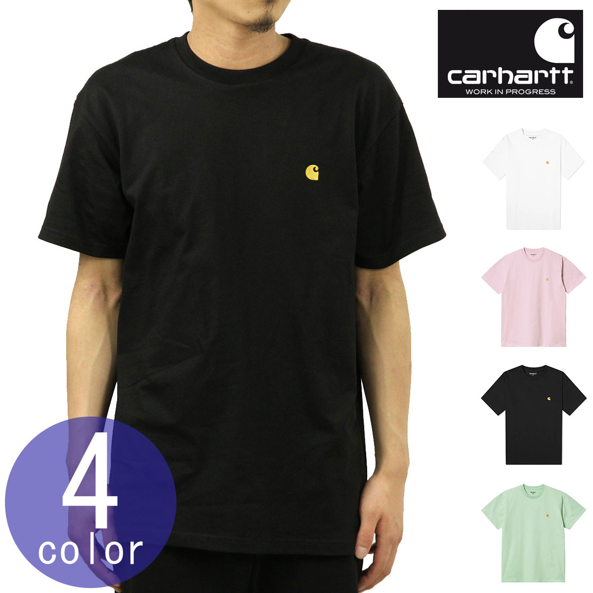 カーハート Tシャツ メンズ 正規品 CARHARTT WIP WORK IN PROGRESS 半