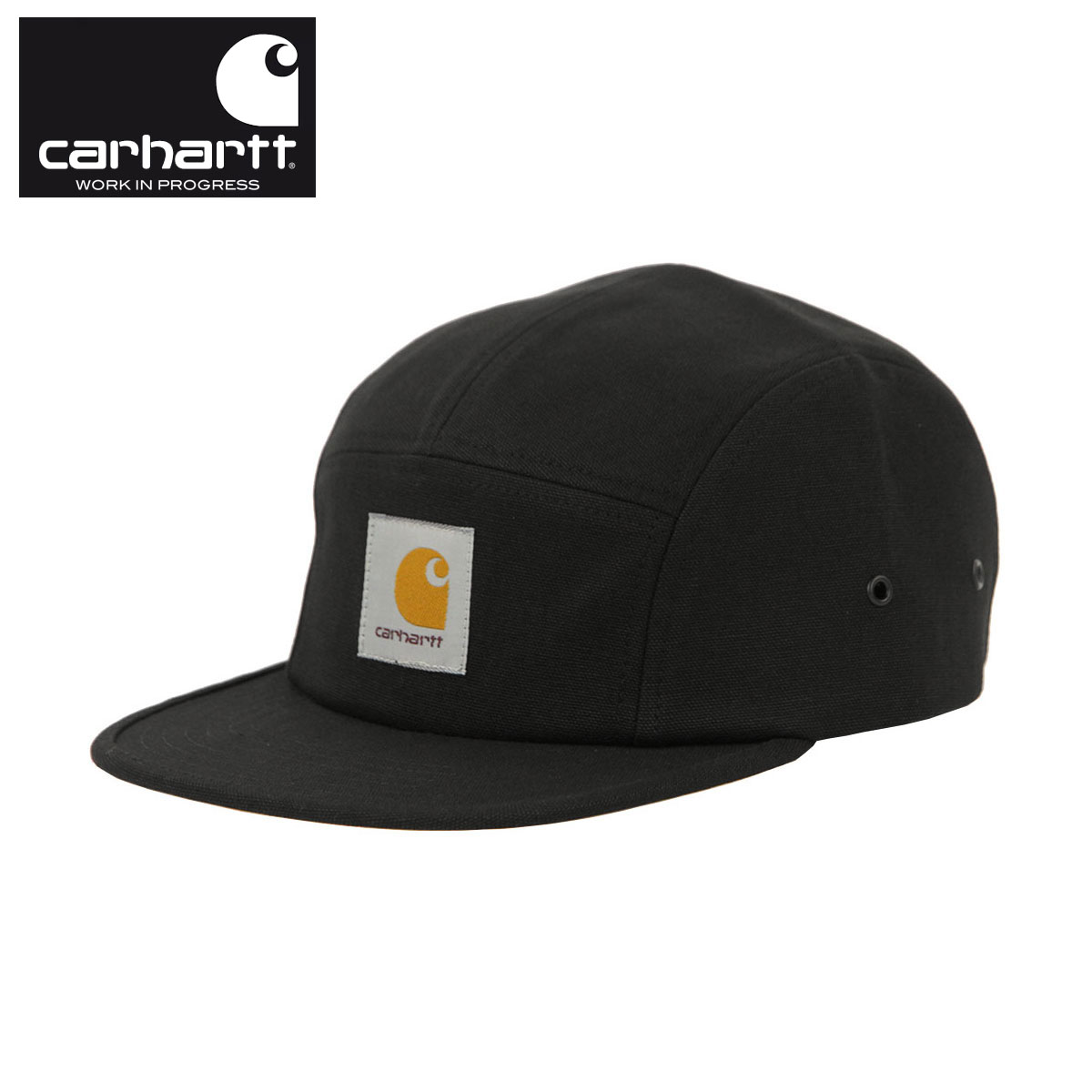 カーハート  帽子 メンズ カーハート キャップ メンズ レディース 正規販売店 CARHARTT WIP 帽子 ベースボールキャップ BACKLEY CAP BLACK I016607 89XX
