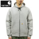 カーハート ジップアップパーカー メンズ カーハート パーカー メンズ 正規品 CARHARTT WIP ジップアップパーカー CAR-LUX HOODED JACKET GREY HEATHER / GREY I018044 0GK