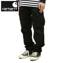 カーハート ボトムス メンズ 正規品 CARHARTT WIP カーゴパンツ REGULAR CARGO PANT RINSED BLACK I015875 89