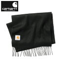 カーハート マフラー メンズ レディース 正規販売店 CARHARTT WIP CLAN SCARF BLACK I013507 89XX