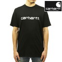 J[n[g TVc Y Ki CARHARTT WIP TVc S N[lbN S/S SCRIPT T-SHIRT BLACK / WHITE I031047 0D2XX