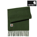 カーハート メンズ レディース マフラー 正規品 CARHARTT WIP ロゴ CLAN SCARF TARRAGON I013507 2BRXX