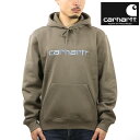 カーハート メンズ パーカー 正規品 CARHARTT WIP フーディー プルオーバー ロゴ HOODED CARHARTT SWEATSHIRT I030547 HIGHLAND / CASSIS