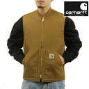 カーハート メンズ ベスト 正規品 CARHARTT WIP アウター ジップアップ ジレ CLASSIC VEST HAMILTON BROWN RIGID ...