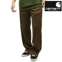カーハート メンズ スウェットパンツ 正規品 CARHARTT WIP ボトムス ジャージ ロングパンツ BOLAN SWEAT PANT CHOCOLATE / TOBACCO I033927 2JMXX 父の日 プレゼント ラッピング