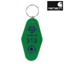 カーハート メンズ レディース キーホルダー 正規品 CARHARTT WIP アクセサリー ホテル キーチェーン HOTEL KEYS KEYCHAIN AS...