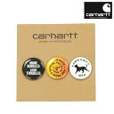 カーハート メンズ レディース ピン バッジ 正規品 CARHARTT WIP アクセサリー 缶バッジ バッチ 3個セット BADGES SET MULTICO...