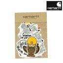 カーハート メンズ レディース ステッカー 正規品 CARHARTT WIP シール ロゴ アクセサリー STICKER BAG MULTICOLOR I029...
