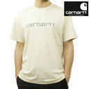 カーハート メンズ 半袖Tシャツ 正規品 CARHARTT WIP クルーネック ルーズフィット SHORT SLEEVE RIVET SCRIPT LOOSE...