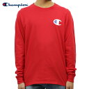 チャンピオン ロンT メンズ 正規品 CHAMPION 長袖Tシャツ L/S TEE T2229P Cotton Long Sleeve Tee W3J-TEAMREDSCARLET #549506 PATRIOTIC C LS D00S20