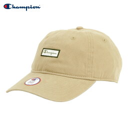 チャンピオン キャップ メンズ レディース 正規品 CHAMPION ダッドハット 帽子 GARMENT WASHED DAD HAT H07874 COUNTRY WALNUT