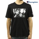 チャンピオン メンズ 半袖Tシャツ 正規品 CHAMPION ビースティ・ボーイズ バンドTシャツ CHAMPION X BEASTIE BOYS ATHLETIC JERSEY COMBED "BEASTIE BOYS" CREWNECK T-SHIRT 219282 KK001 NBK BLACK