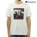 チャンピオン メンズ 半袖Tシャツ 正規品 CHAMPION ビースティ ボーイズ バンドTシャツ CHAMPION X BEASTIE BOYS ATHLETIC JERSEY COMBED CHECK YOUR HEAD CREWNECK T-SHIRT 219284 WW001 WHT WHITE