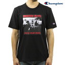 チャンピオン メンズ 半袖Tシャツ 正規品 CHAMPION ビースティ・ボーイズ バンドTシャツ CHAMPION X BEASTIE BOYS ATHLETIC JERSEY COMBED "CHECK YOUR HEAD" CREWNECK T-SHIRT 219284 KK001 NBK BLACK