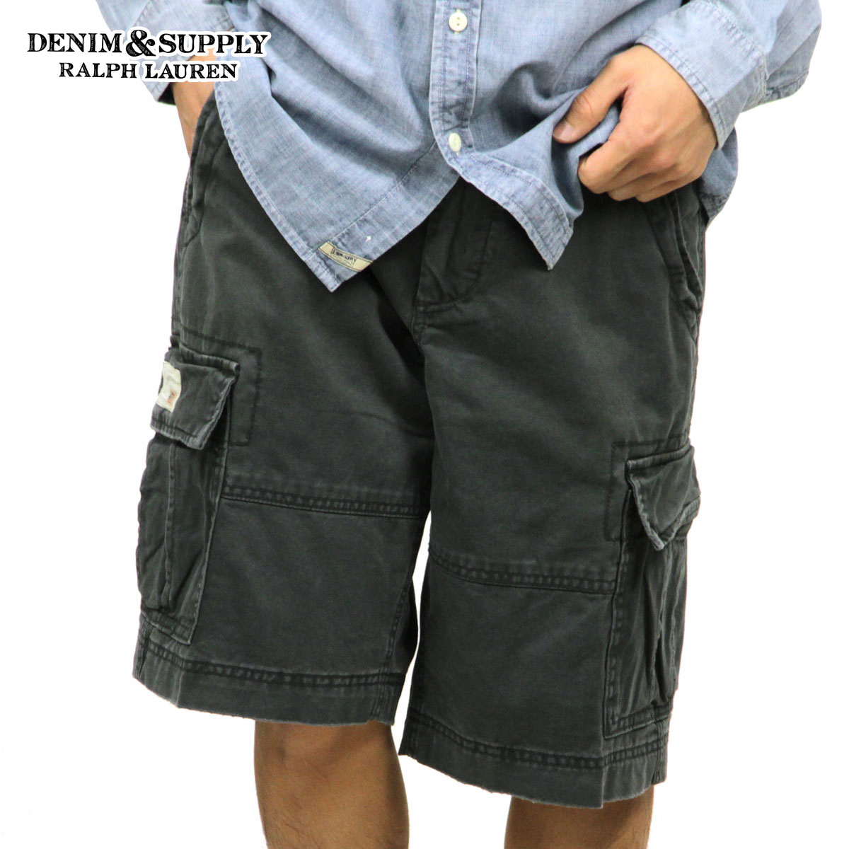 ڥݥ10 5/9 20:005/16 1:59 ǥ˥ॢɥץ饤 ݥ ե 硼ȥѥ   DENIMSUPPLY RALPH LAUREN ܥȥॹ Classic Cargo Short Indigo D20S30