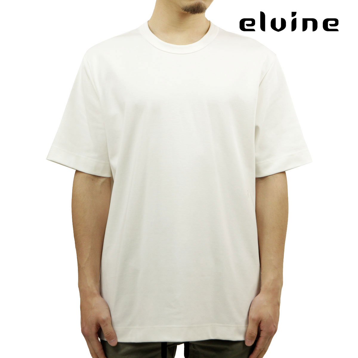Х  ȾµT Ź elvine ץ 롼ͥå HADAR DOUBLE FACED JERSEY T-SHIRT 330733 101 OFF WHITE