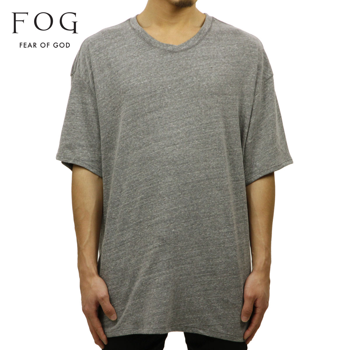  フィアオブゴッド fog essentials Tシャツ 正規品 FEAR OF GOD 半袖Tシャツ FOG - FEAR OF GOD ESSENTIALS TRI-BLEND BOXY T-SHIRT GRAY