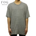 フィアオブゴッド fog essentials Tシャツ 正規品 FEAR OF GOD 半袖Tシャツ FOG - FEAR OF GOD ESSENTIALS TRI-BLEND BOXY T-SHIRT GRAY