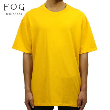 フィアオブゴッド FEAR OF GOD 正規品 メンズ クルーネック 無地 半袖Tシャツ FOG - FEAR OF GOD ESSENTIALS BOXY T-SHIRT YELLOW