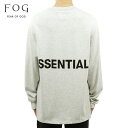 フィアオブゴッド fog essentials ロンT メンズ 正規品 FEAR OF GOD 長袖Tシャツ FOG - FEAR OF GOD ESSENTIALS BOXY GRAPHIC LONG SLEEVE T-SHIRT HEATHER GREY