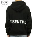 【ポイント10倍 4/24 20:00～4/27 9:59】 フィアオブゴッド fog essentials パーカー メンズ 正規品 FEAR OF GOD プルオーバーパーカー FOG - FEAR OF GOD ESSENTIALS GRAPHIC PULLOVER HOODIE BLACK