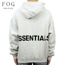 フィアオブゴッド fog essentials パーカー メンズ 正規品 FEAR OF GOD プルオーバーパーカー FOG - FEAR OF GOD ESSENTIALS GRAPHIC PULLOVER HEATHER GREY