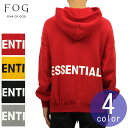 フィアオブゴッド fog essentials パーカー メンズ 正規品 FEAR OF GOD バックプリント プルオーバーパーカー FOG - FEAR OF GOD ESSENTIALS GRAPHIC PULLOVER HOODIE