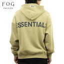 フィアオブゴッド fog essentials パーカー 正規品 FEAR OF GOD エッセンシャルズ プルオーバーパーカー FOG - FEAR OF GOD ESSENTIALS 3M LOGO PULLOVER HOODIE TWILL